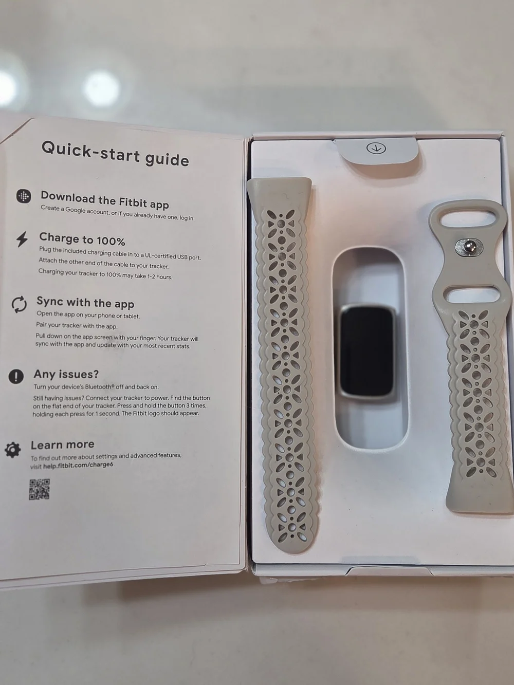 fitbit Charge 6 Coral-Pink Fitness Tracker